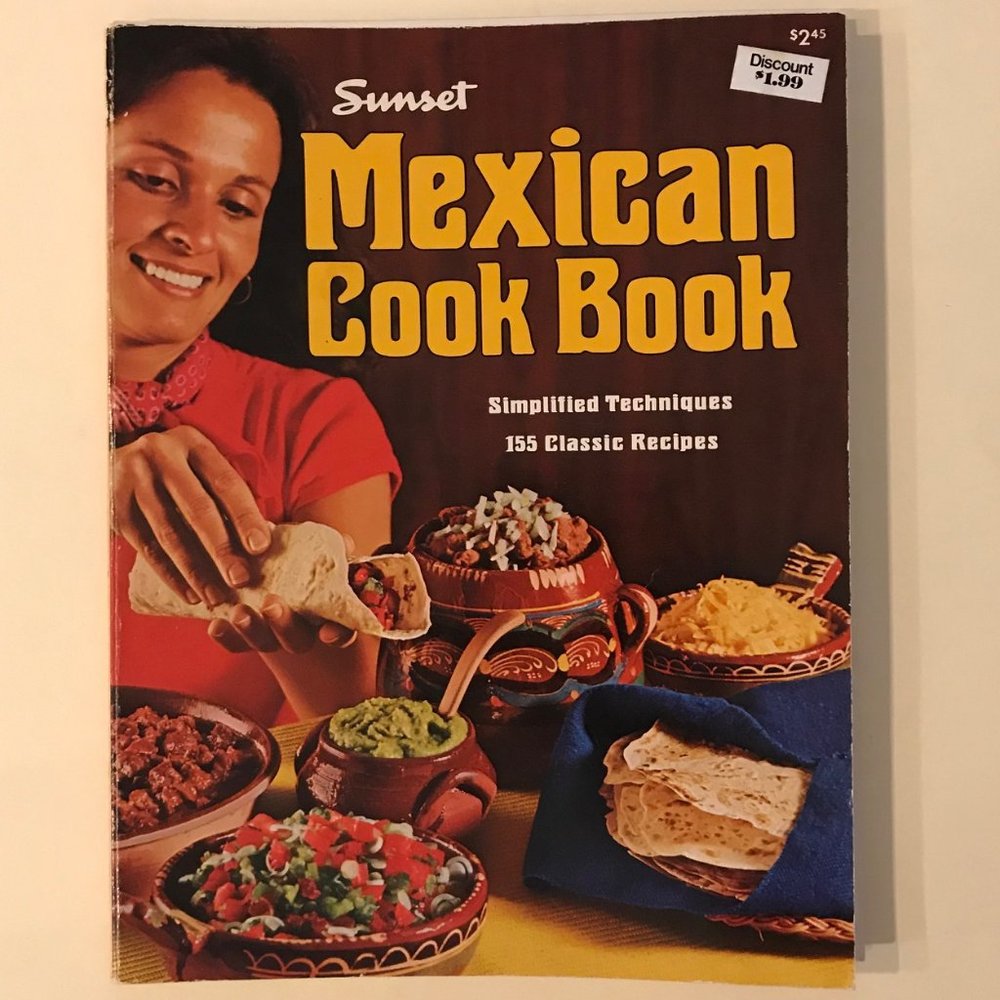 VINTAGE Sunset Mexican Cook Book